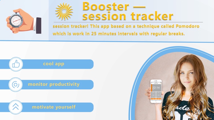 Booster - session tracker