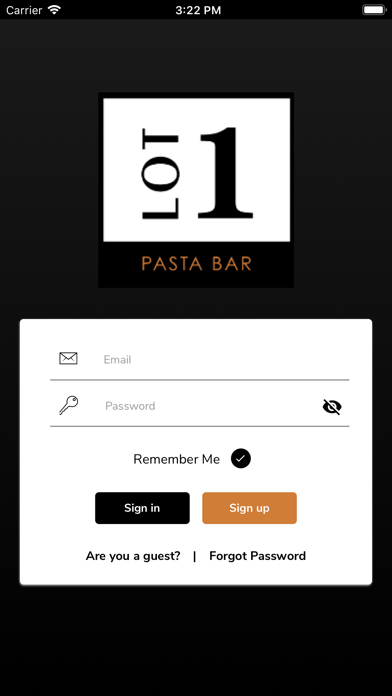 Lot 1 Pasta Bar screenshot 2