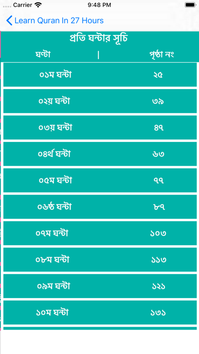 Learn Bangla Quran In 27 Hours screenshot 2