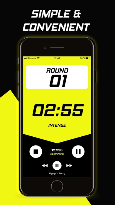 JAB - Boxing Interval Timer screenshot 2