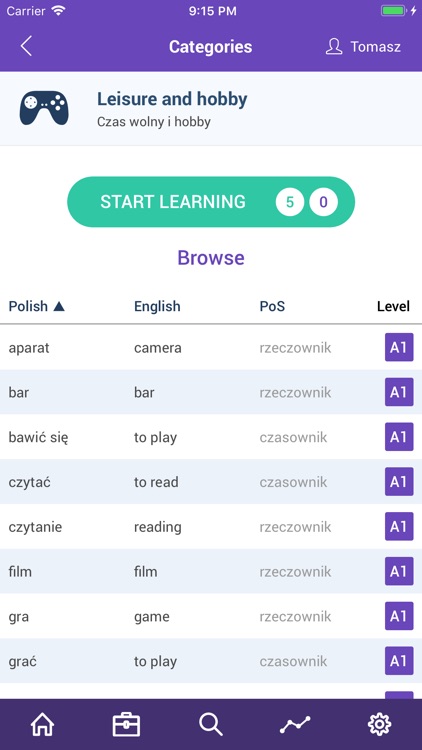 Linglossa: vocabulary screenshot-8