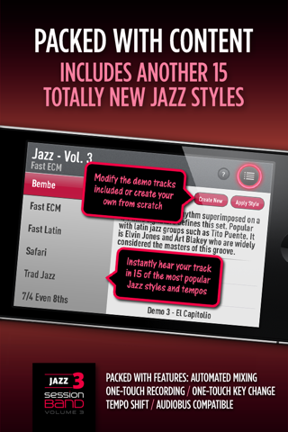 SessionBand Jazz 3 screenshot 4