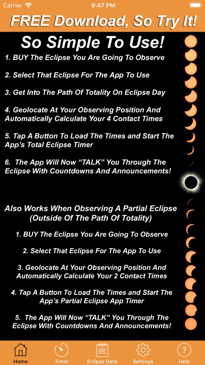 Solar Eclipse Timer