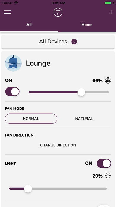 fanSync WiFi screenshot 2