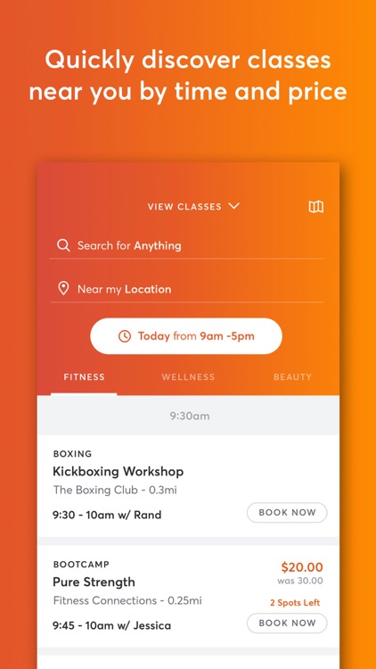 MINDBODY: Gym, spa & wellness screenshot-0