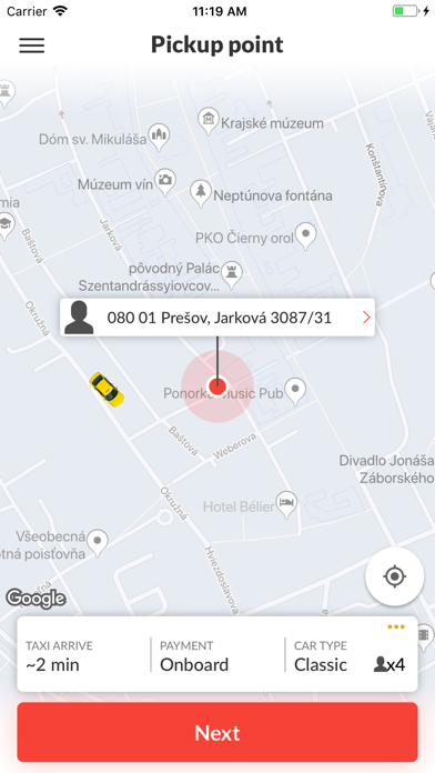 How to cancel & delete Halo Taxi Prešov from iphone & ipad 2