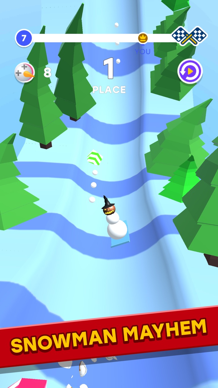Snowman Race 3D PRO