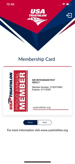 Game screenshot USAT Membership Card hack