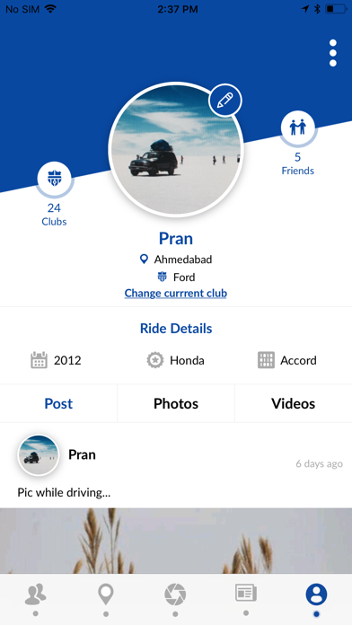 Road Club App screenshot 3