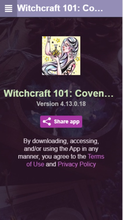 Witchcraft 101: CovenApp