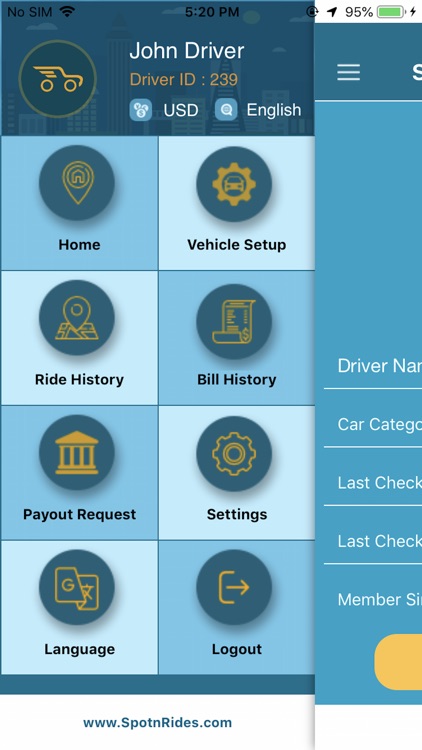 SpotnRide Driver screenshot-5