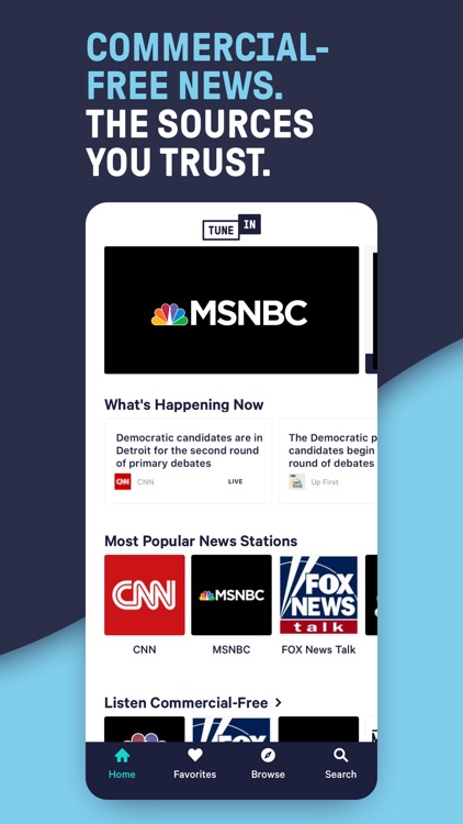 TuneIn Radio: Live News, Music