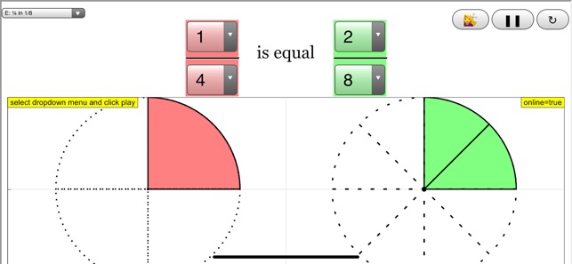 Compare Fractions Interactive(圖3)-速報App