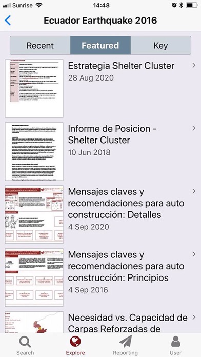 Shelter Cluster screenshot 3