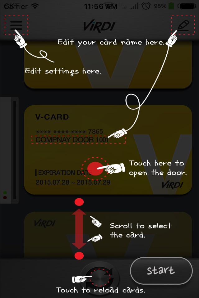 Virdi Mobile Card screenshot 3