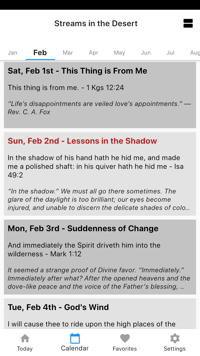 Streams in the Desert Devotion