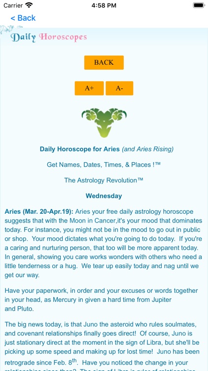 Horoscopes by Terry Nazon