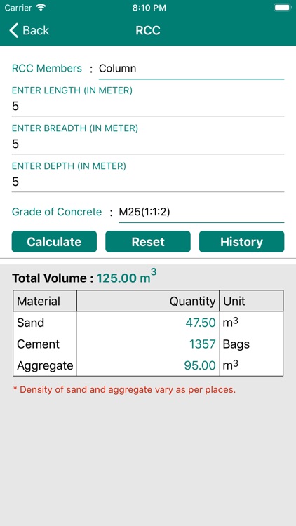 Civil Material Estimator screenshot-9