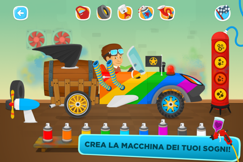 Racing for kids - cars & games screenshot 2