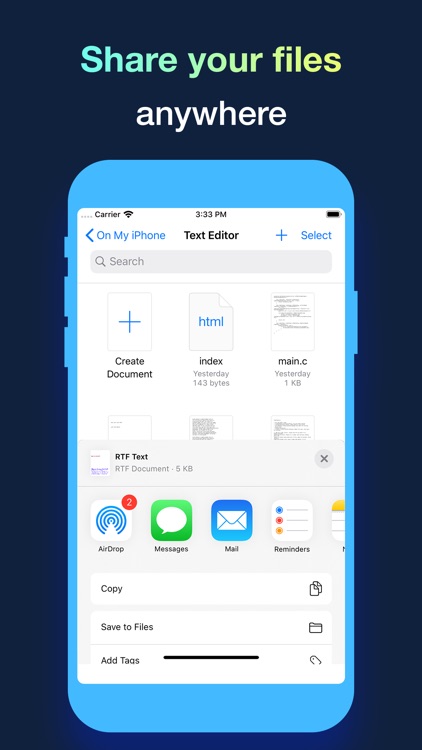 Text Editor. screenshot-4