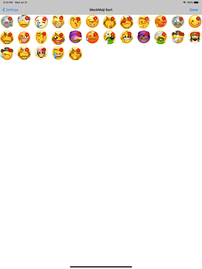 ‎MockMoji:Custom Emoji &Kaomoji Capture d'écran