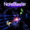 NoteBlaster is a retro-arcade inspired video game that takes you on a musical journey through space