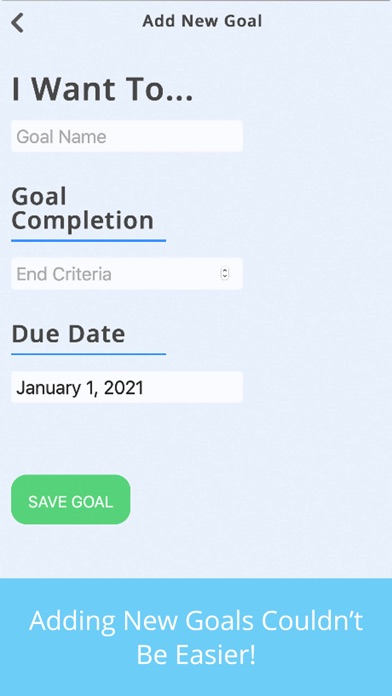 Simple Goals Tracker screenshot 3