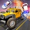 Get into the city streets of fast police chase cars