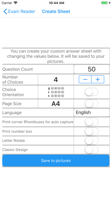 How to cancel & delete Exam Reader-Optical Test Grade from iphone & ipad 3