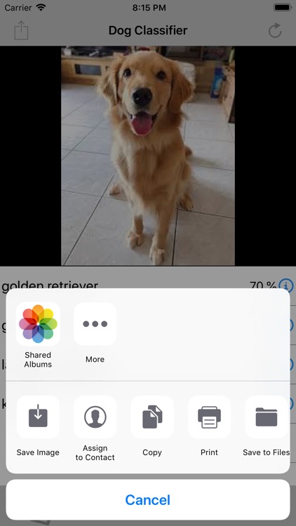 Dog Classifier screenshot-5