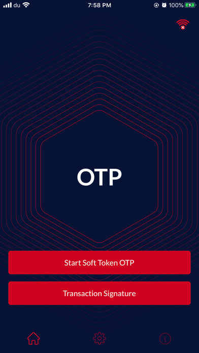 Screenshot #3 pour TheOne Mobile Token