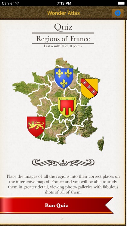 France. The Wonder Atlas Quiz