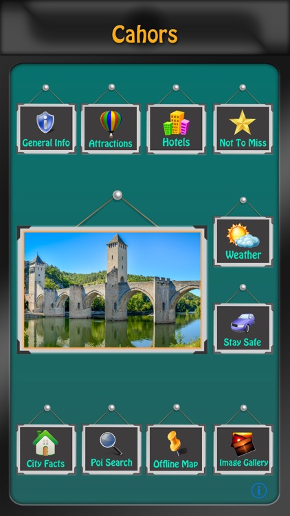 Cahors Offline Map City Guide