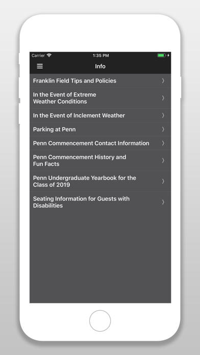 How to cancel & delete Penn Commencement App from iphone & ipad 3