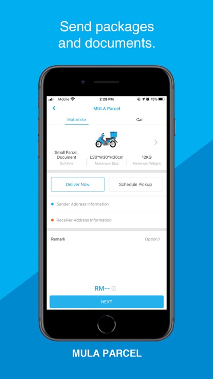 MULA – Car, Food & Parcel screenshot-6