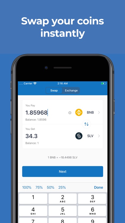 trust: crypto & bitcoin wallet app