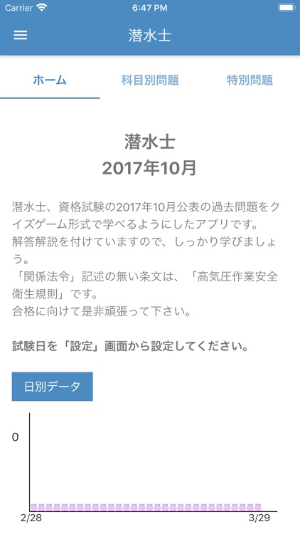 潜水士 2017年10月