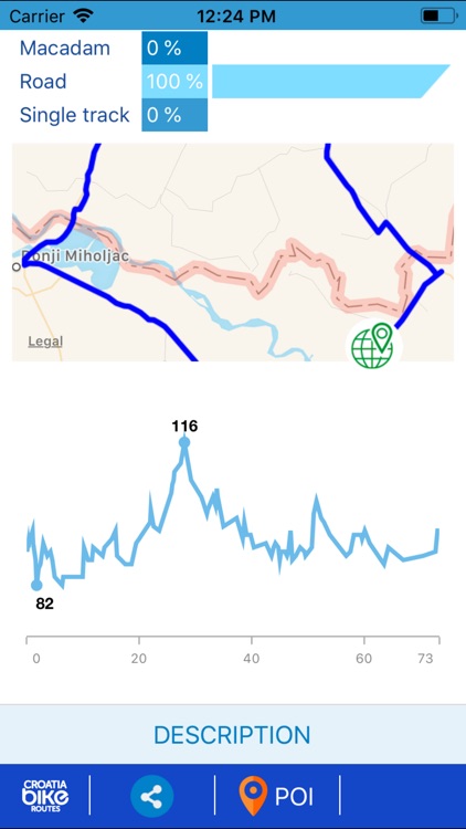 Croatia Bike Routes screenshot-4