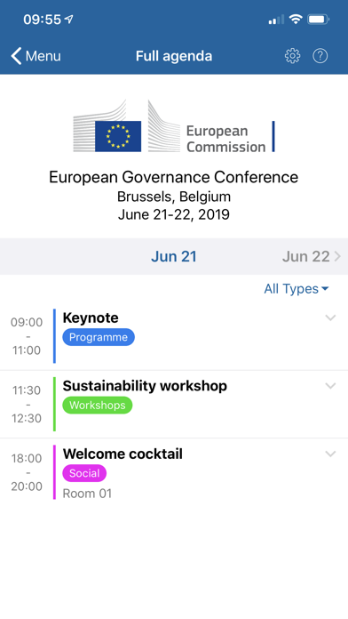 Events@EU screenshot 4