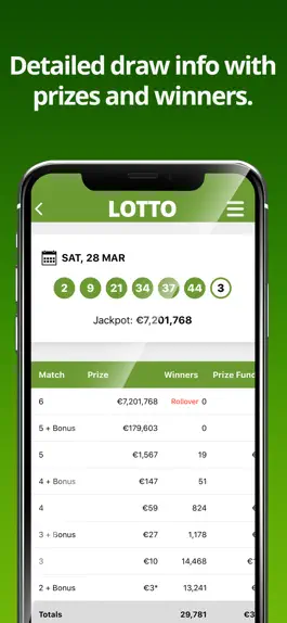 Game screenshot Irish Lotto Results apk