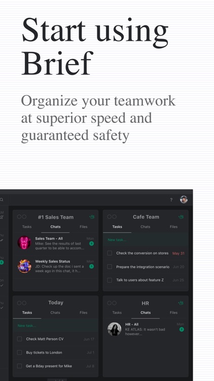 Brief: Team Collaboration Tool screenshot-6