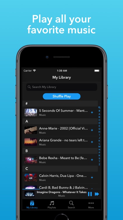 Musicana - Music Video Player