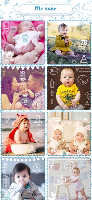 Baby Life Story Photo Editor(圖7)-速報App