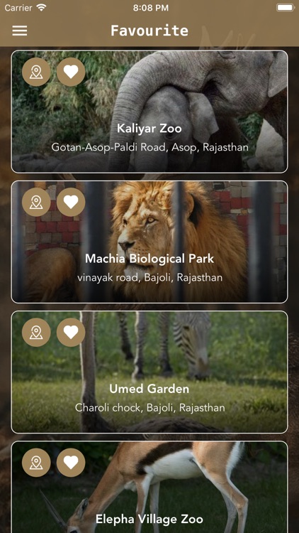 Rajasthan Zoo Places screenshot-5