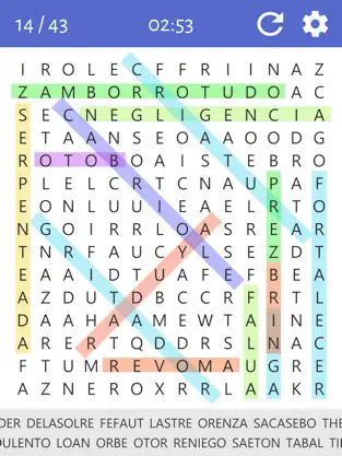 Imágen 1 Sopa de Letras (Word Search) iphone