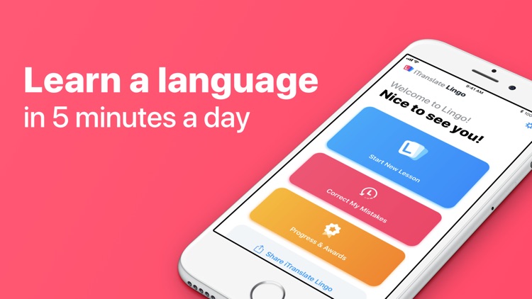 iTranslate Lingo screenshot-0