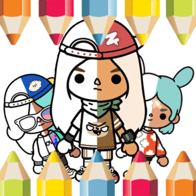 Toca Life Coloring by Number