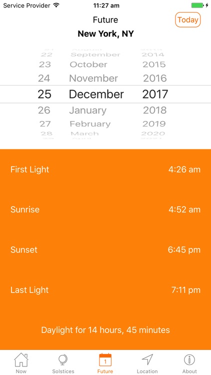 Sunrise Sunset Times screenshot-5