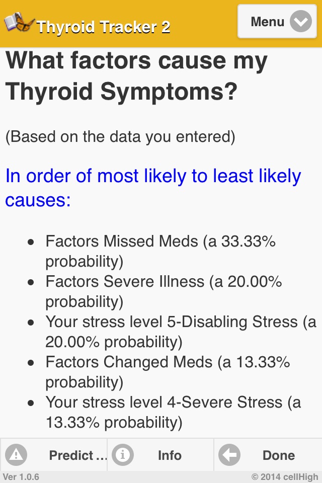 Thyroid Tracker 2 screenshot 3