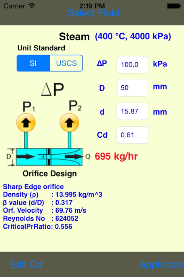 Orifice Flow screenshot 3